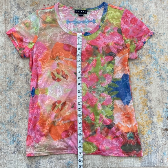 Tribal lightweight semi transparent short sleeve shirt - Picture 5 of 6